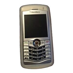 BlackBerry Pearl 8130 - Silver and Gray Qualcomm 3G CDMA Trackball  - NO BATTERY